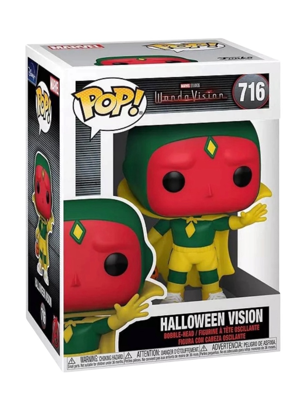 Funko Pop Marvel WandaVision | Halloween Vision #716